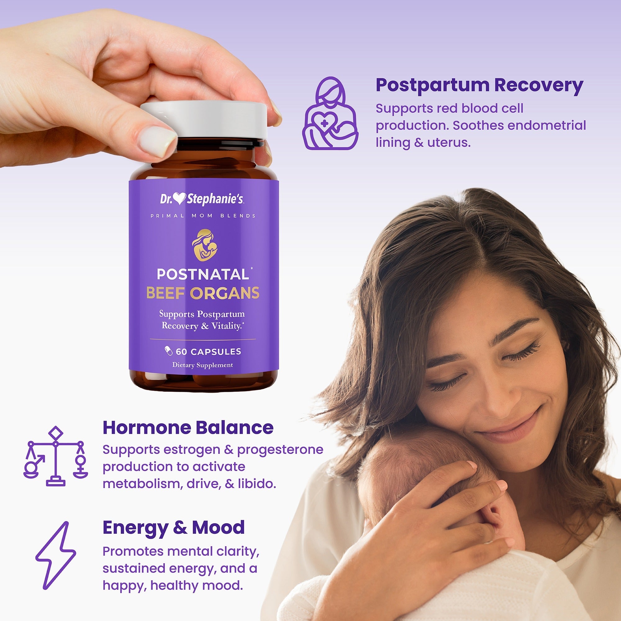 Primal Moms Beef Organs - Postpartum Superfood Dr. Stephanie's