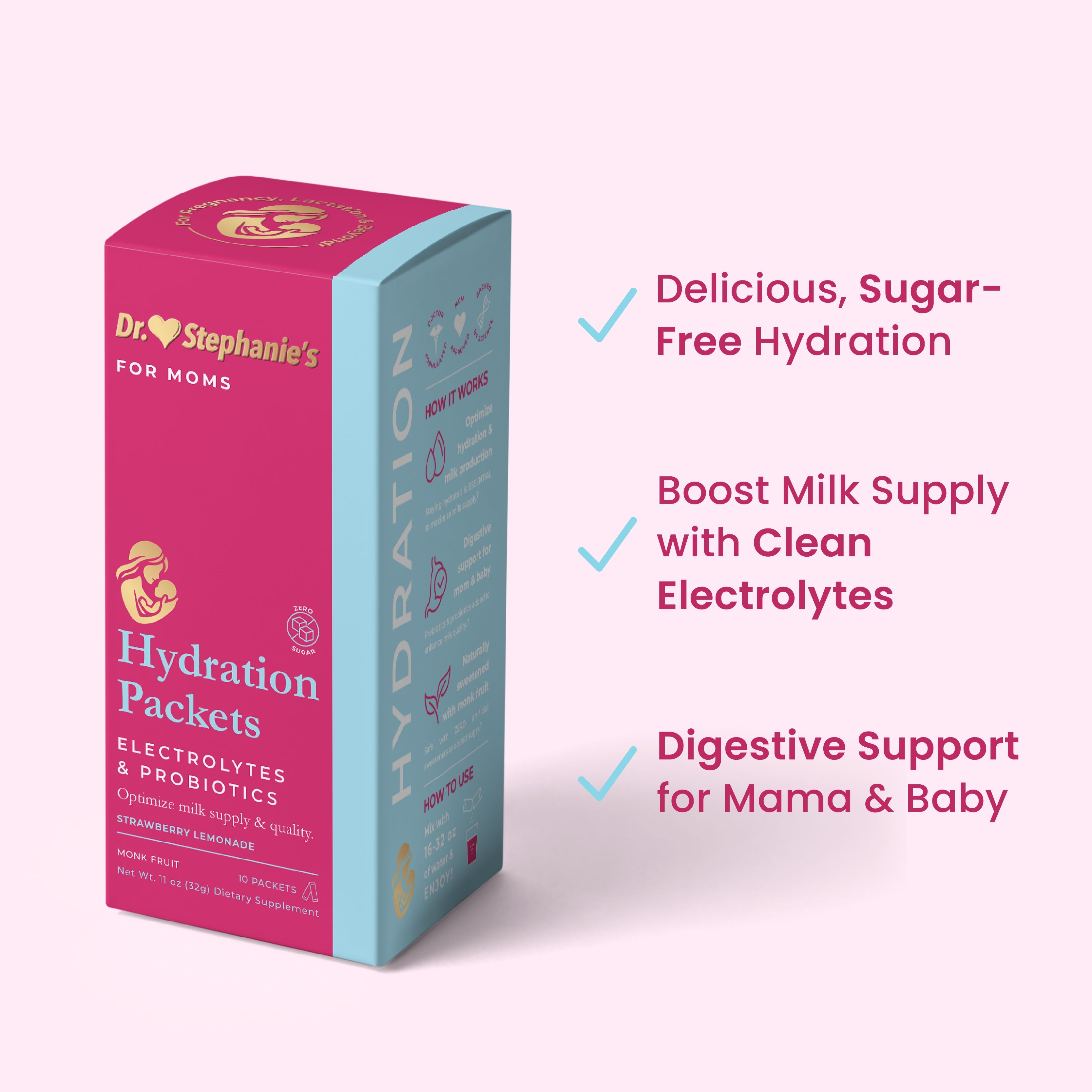 Milk Miracle Hydration Drink Mix Dr. Stephanie's