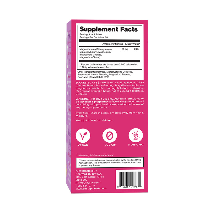 Milk Miracle De-Stress Chewables Dr. Stephanie's