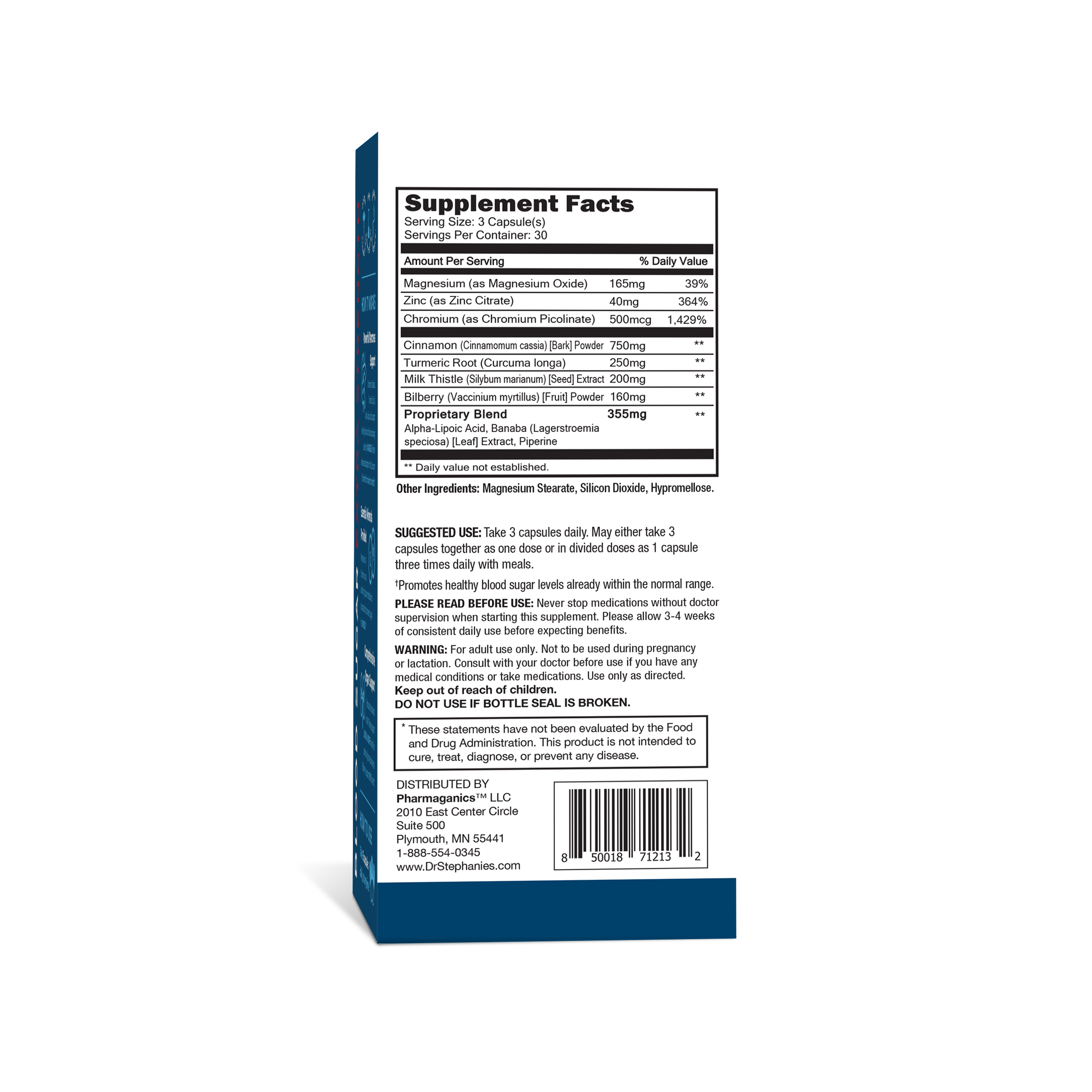 Blood Sugar 24 Hour - Extra-Strength Dr. Stephanie's