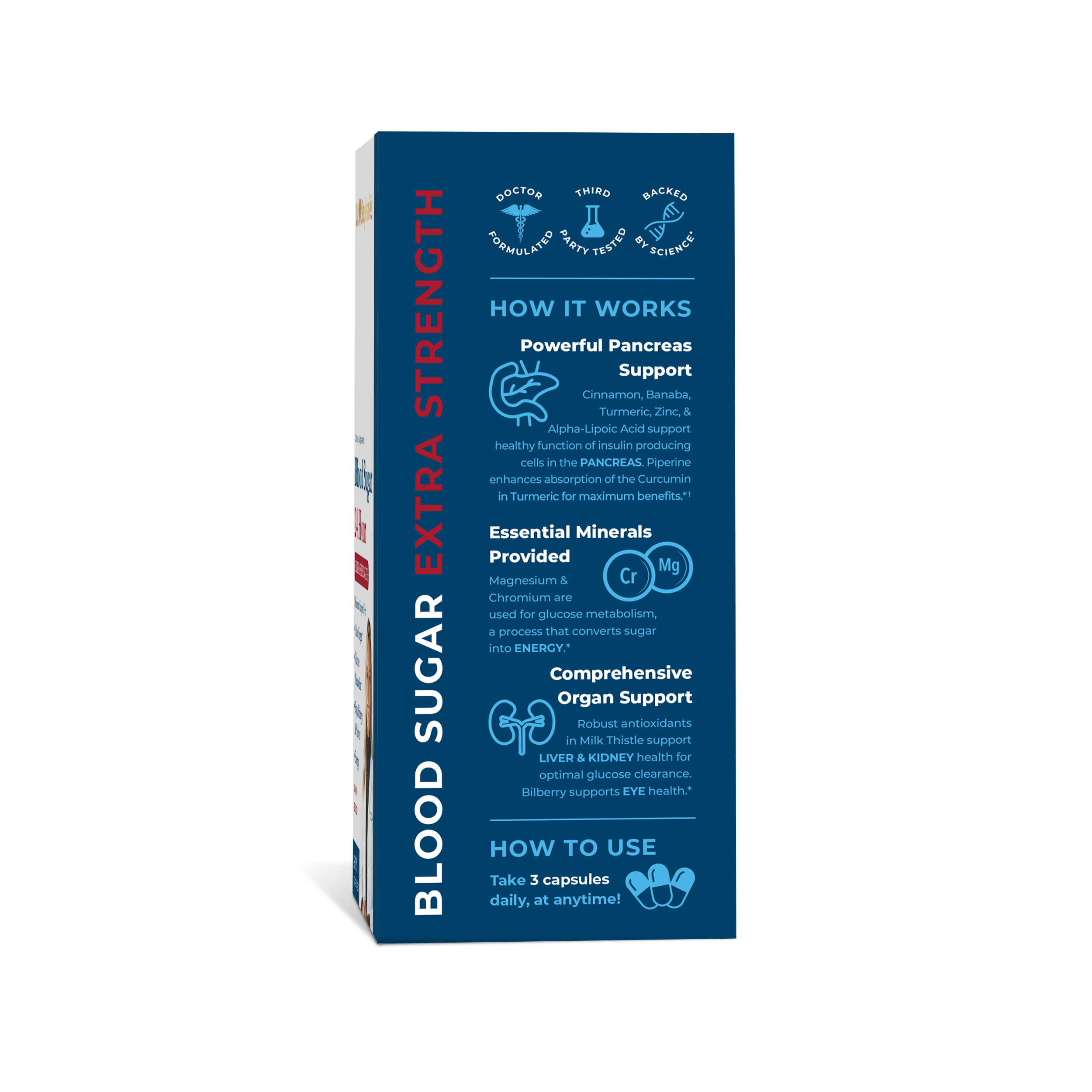Blood Sugar 24 Hour - Extra-Strength Dr. Stephanie's