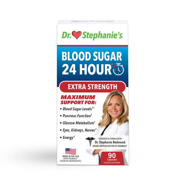 Blood Sugar 24 Hour - Extra-Strength Dr. Stephanie's