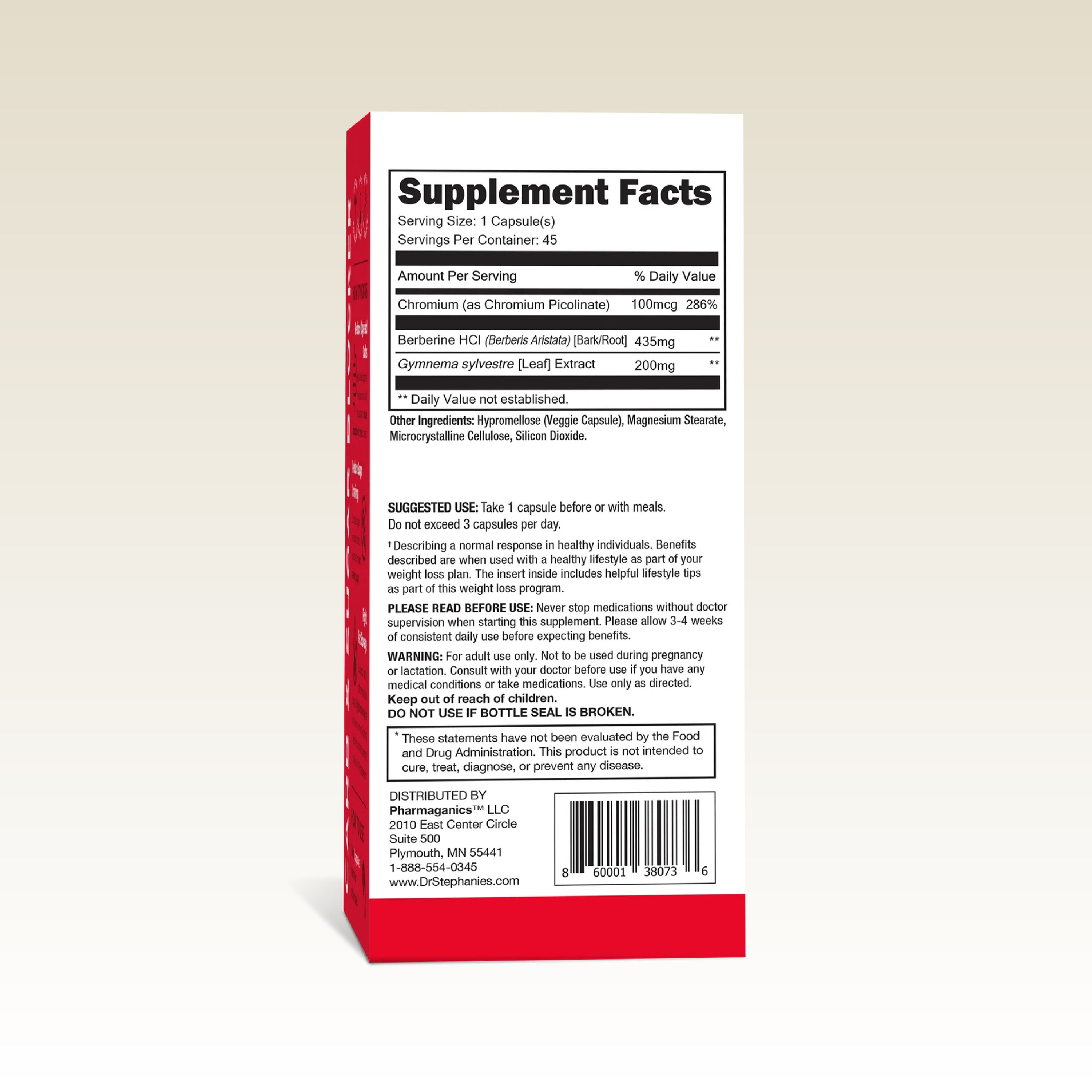 Carb & Sugar Blocker Dr. Stephanie's
