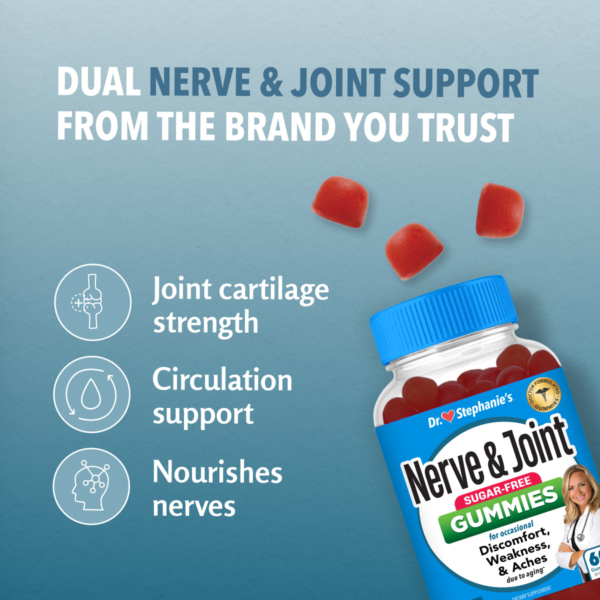 Nerve & Joint Gummies Dr. Stephanie's