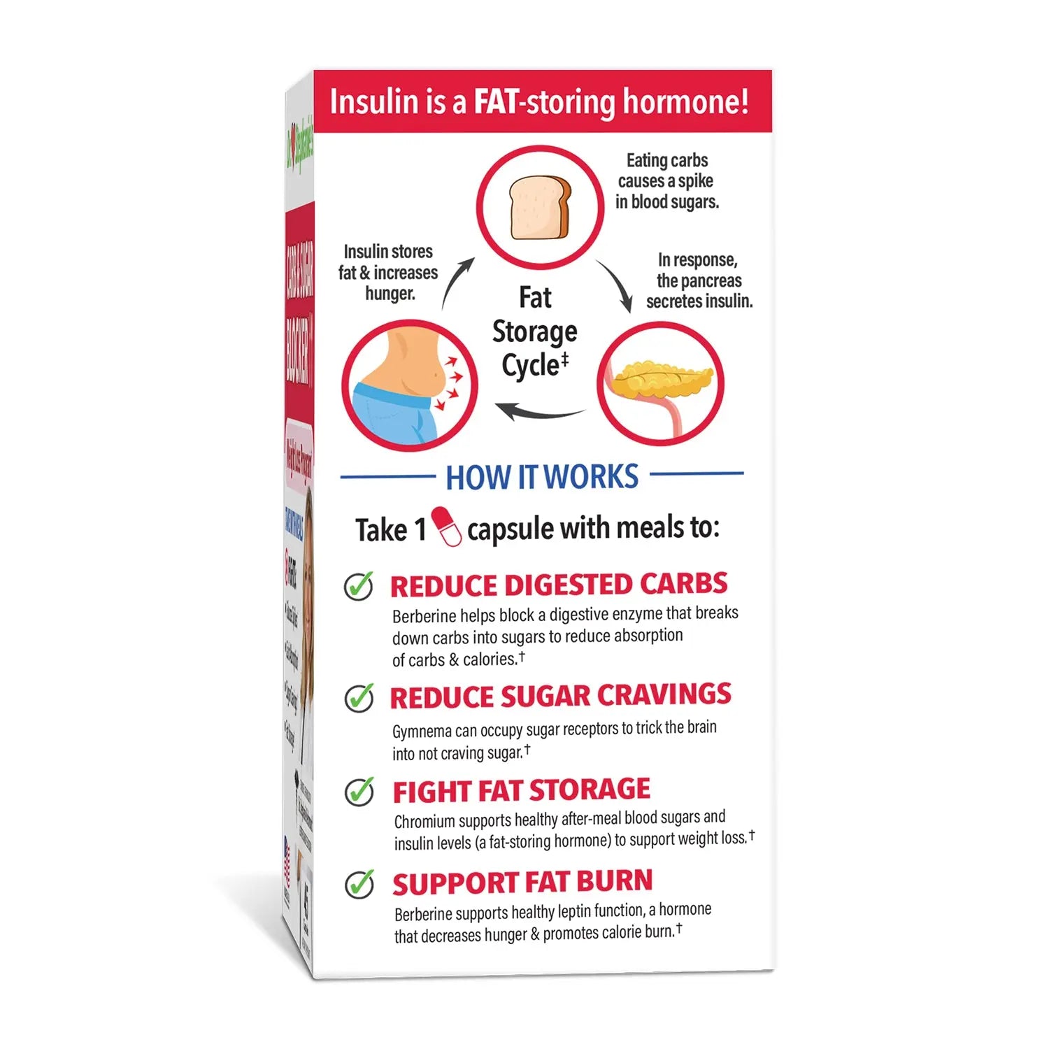 Carb & Sugar Blocker™ Natural Weight Loss & Blood Sugar Support Dr
