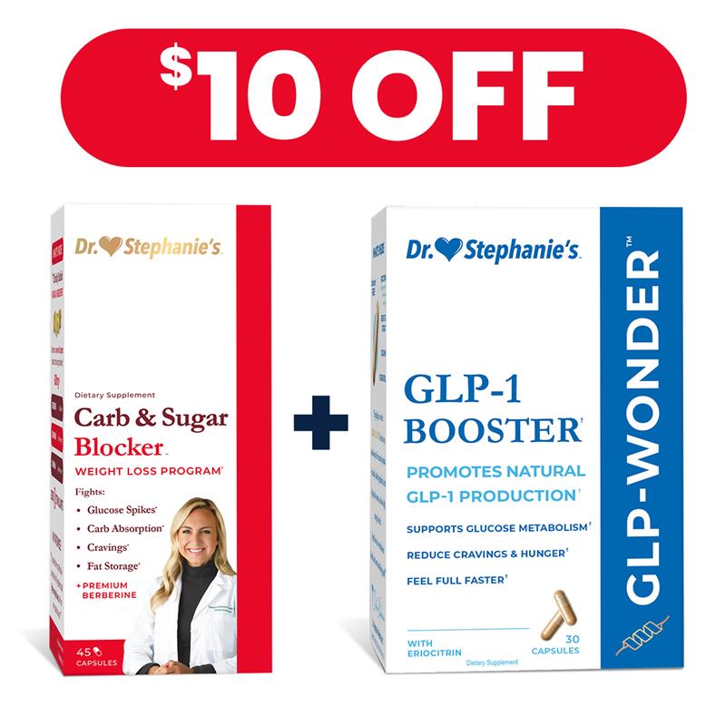 GLP-Wonder & Carb Blocker Bundle Dr. Stephanie's