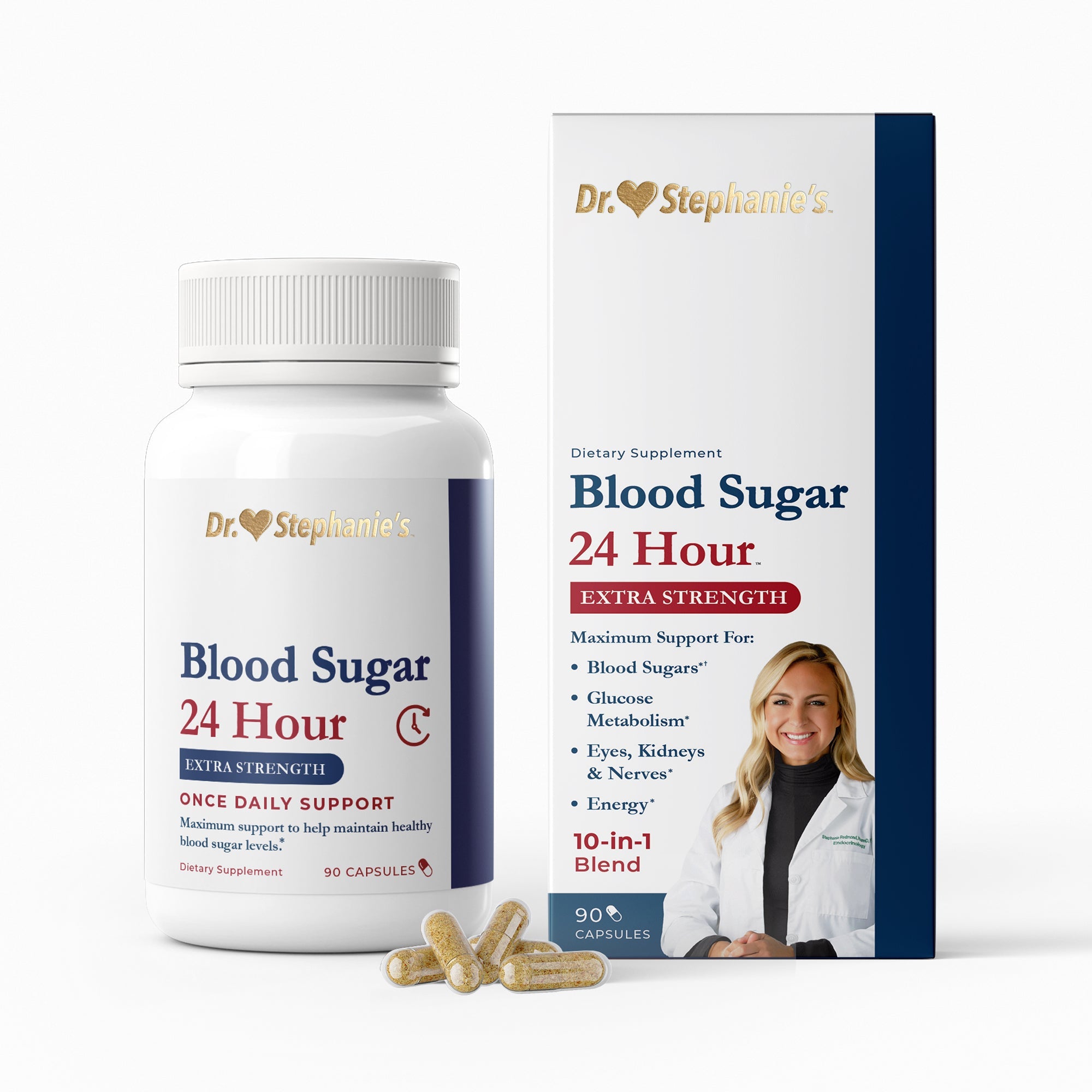 Blood Sugar 24 Hour - Extra-Strength Dr. Stephanie's