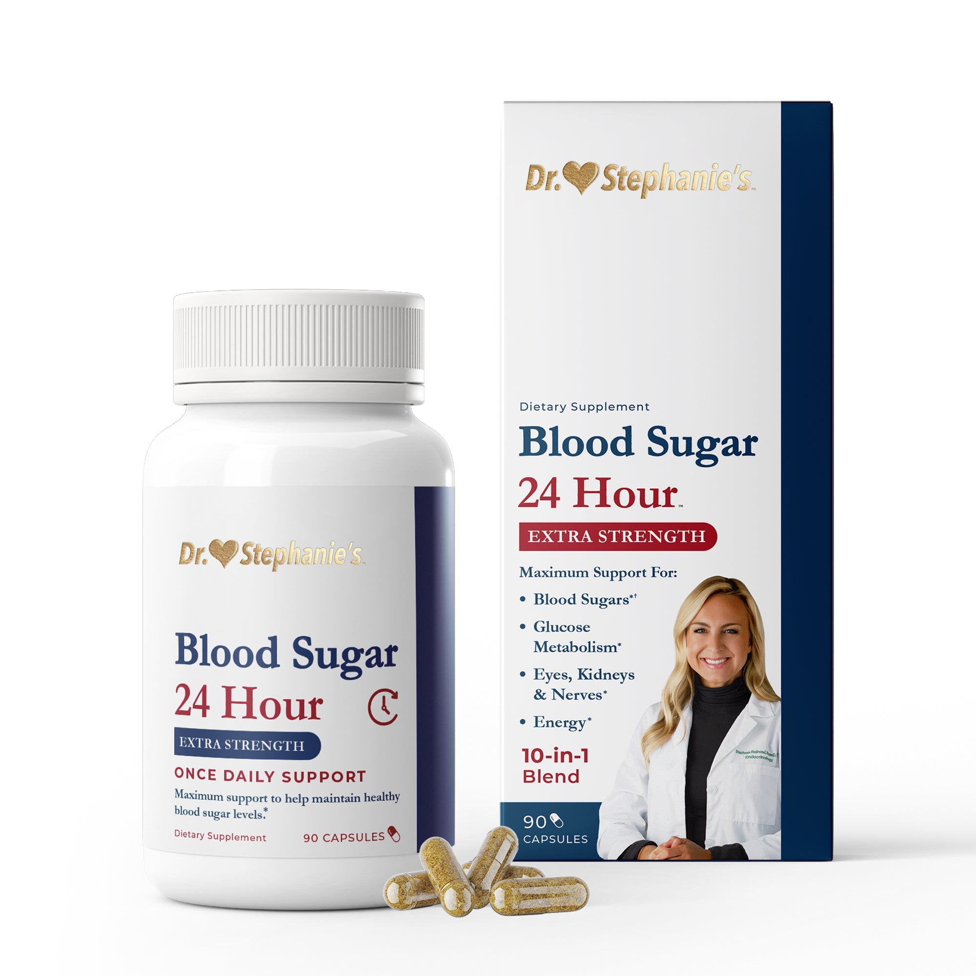 Blood Sugar 24 Hour - Extra-Strength Dr. Stephanie's