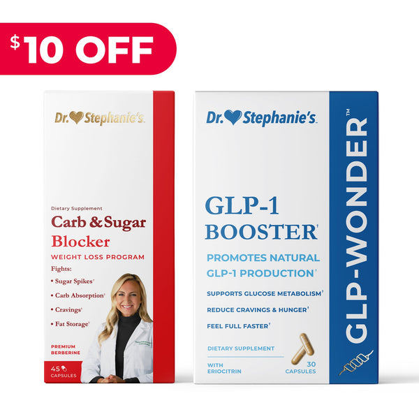 glp 1 blocker GLP-Wonder & Carb Blocker Bundle