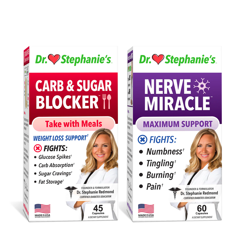 Carb & Sugar Blocker + Nerve Miracle Bundle Dr. Stephanie's