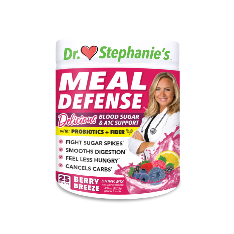 Meal Defense Drink Mix - Berry Breeze + Probiotics Dr. Stephanie's