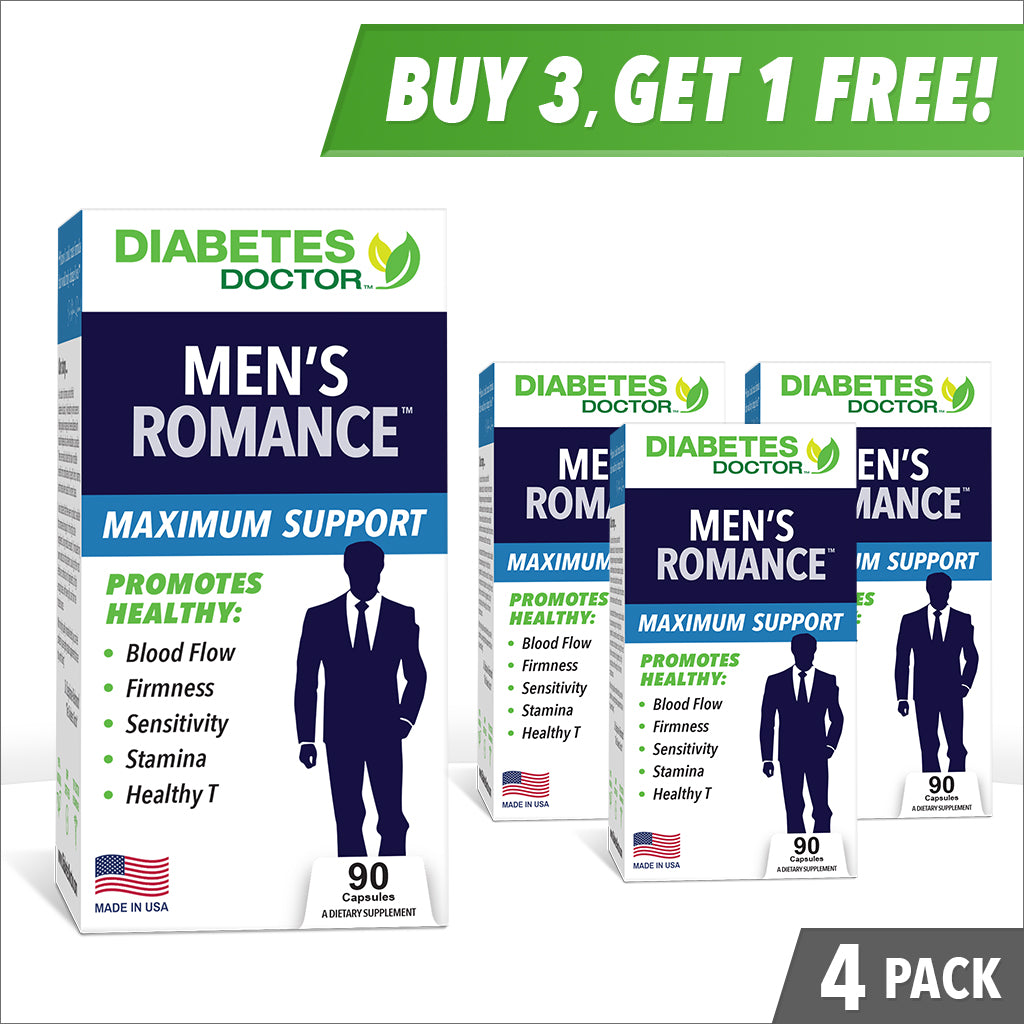 MEN'S ROMANCE™ - Buy 3 Get 1 FREE! *4 bottle bundle/4 month supply* Dr. Stephanie's