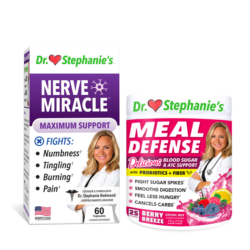 Nerve Miracle + Meal Defense Drink Mix Bundle Dr. Stephanie's